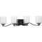 Progress Lighting Kene Collection Graphite Four-Light Bath P300123-143 - alternate 1